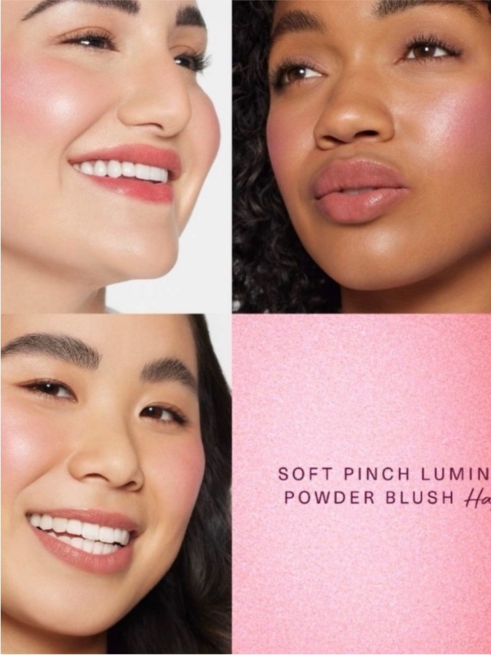 Rare Beauty Soft Pinch Luminous Powder Blush - shade Happy Brand New in Box - Picture 3 of 8